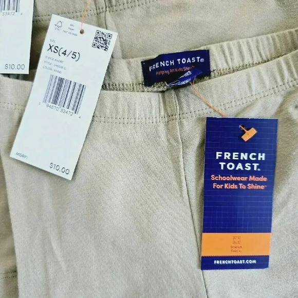 NWT 5 French Toast Kick Shorts | 4/5 - Picture 2 of 6